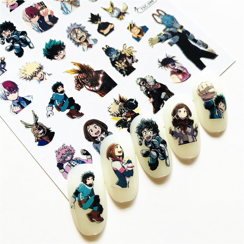 Nail Art Lotso - Newest TSC series TSC-188 My hero
