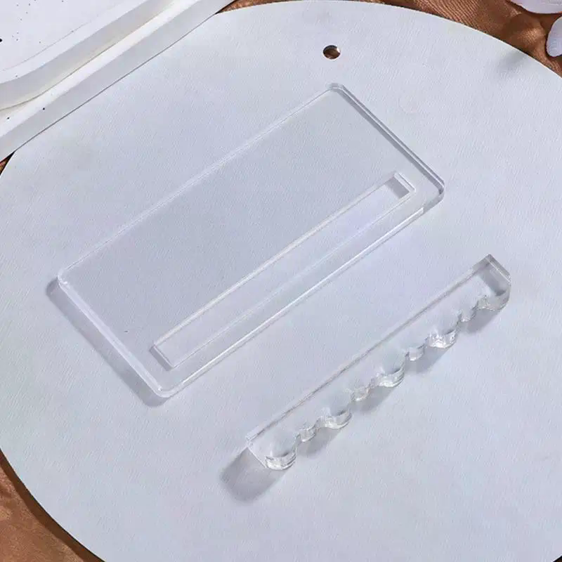 Nail Fan Brush - Reusable Nail Art Palette With Nail