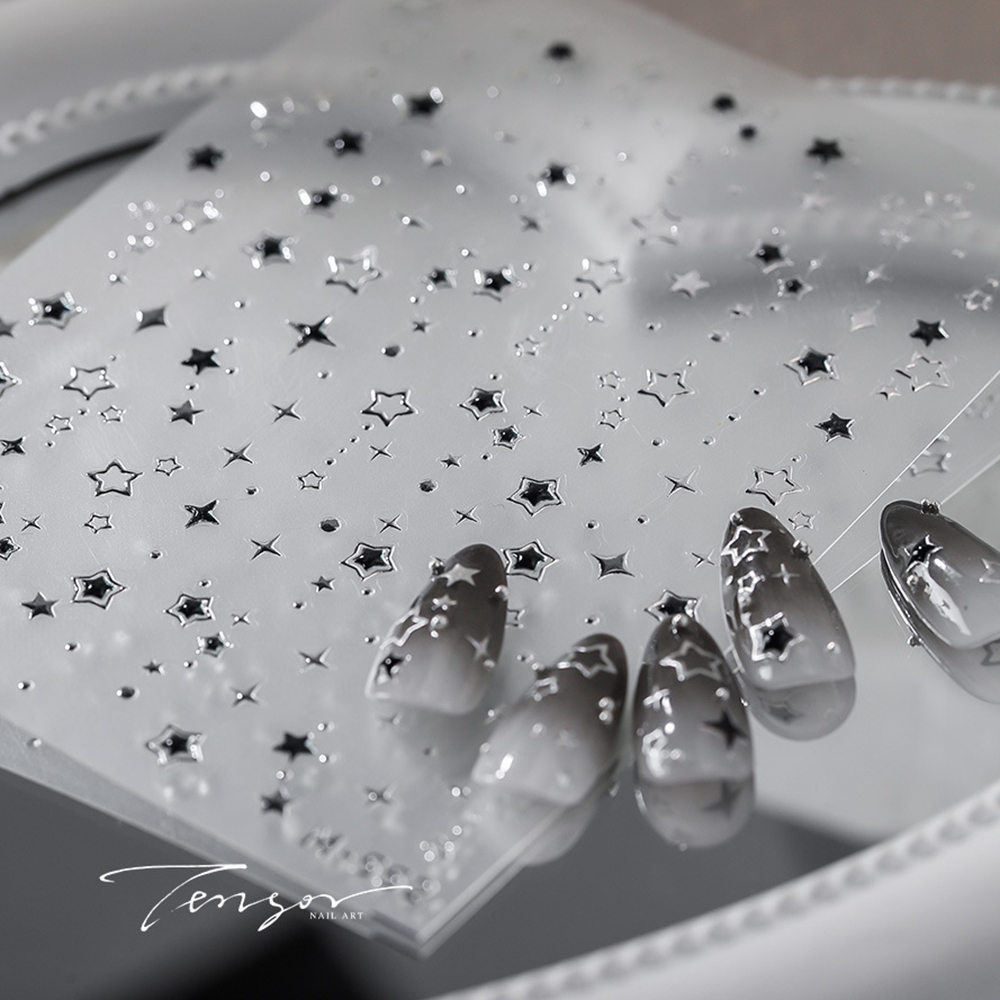 5D Luxury Star Nail Stickers f - đánh giá và giá Nail Art Lotso