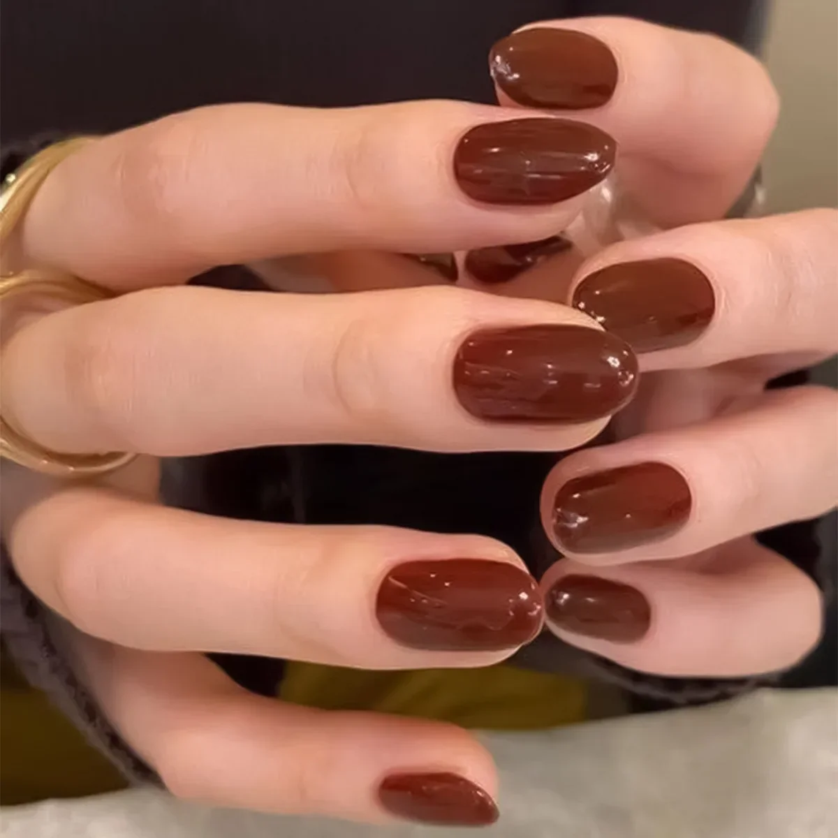 Classic Solid Color Press on N - đánh giá và giá Nail Art Simple