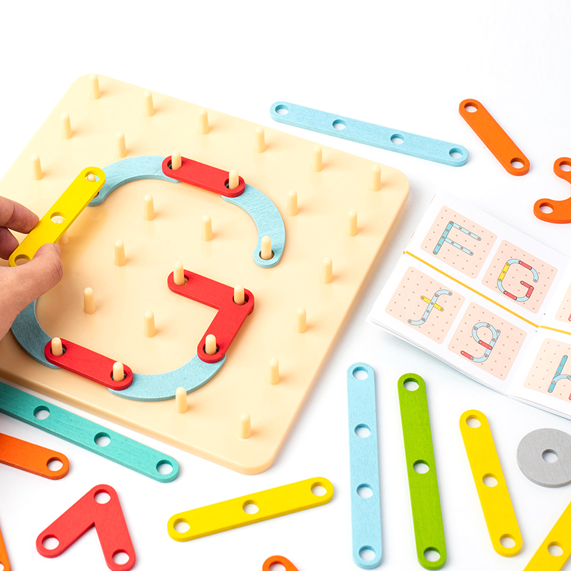 Children Wooden Creative Nail  - đánh giá và giá Nail Art Quirky
