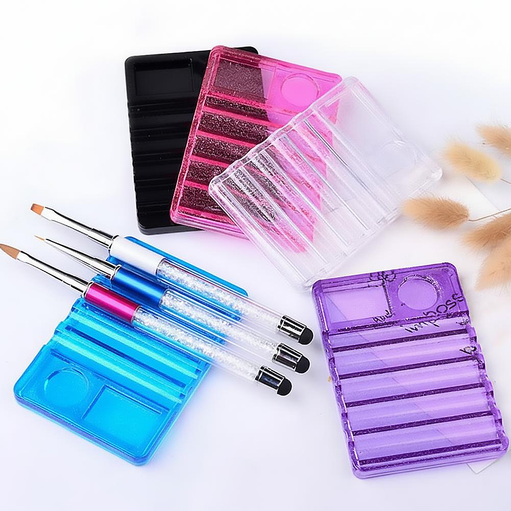 5 Grids Acrylic Multi-Purpose  - đánh giá và giá Nail Fan Brush