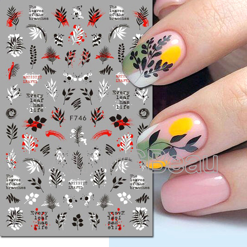 3d Nail Art Decals Geometric L - đánh giá và giá Nail Art Lotso