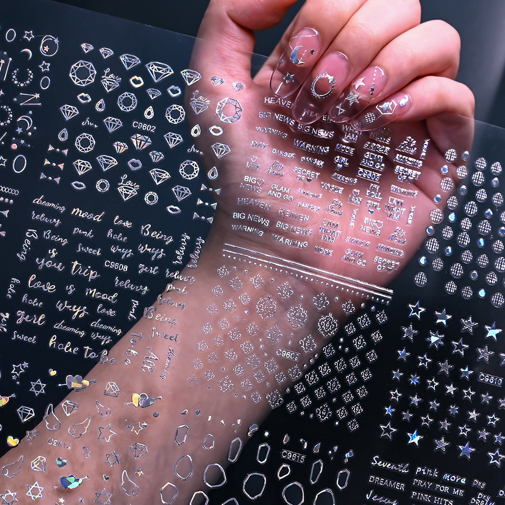 30Sheets Diamond Design Nail S - đánh giá và giá Nail Art Lotso