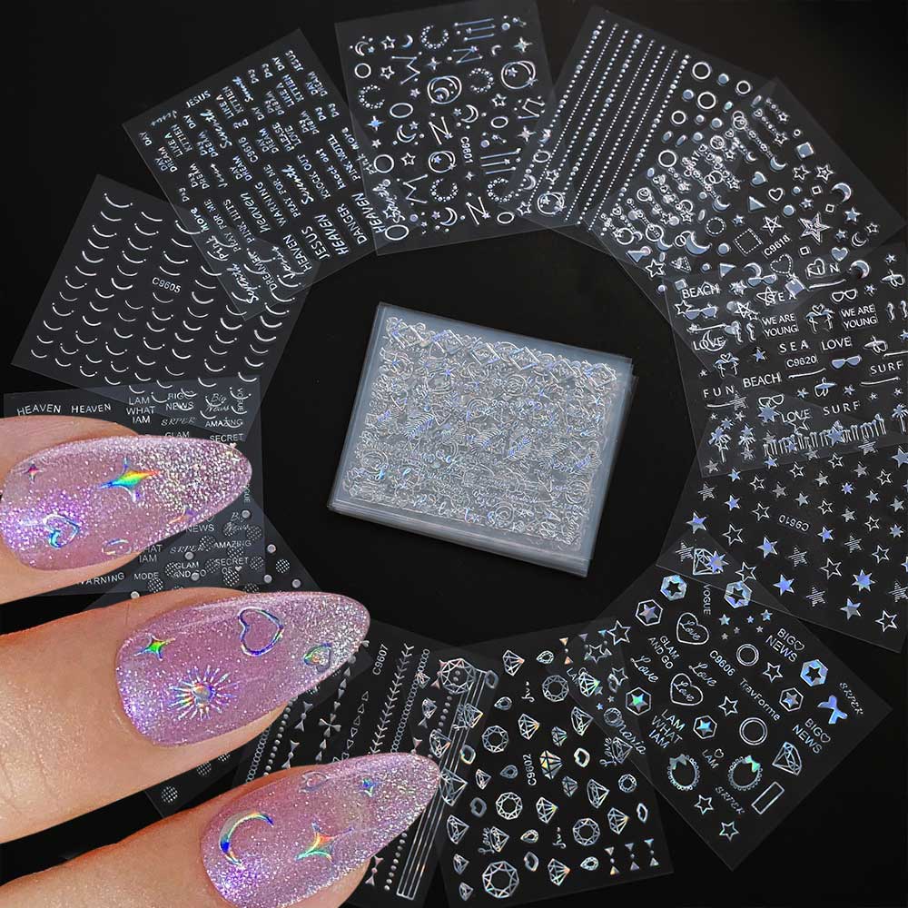 30Sheets Diamond Design Nail S - đánh giá và giá Nail Art Lotso