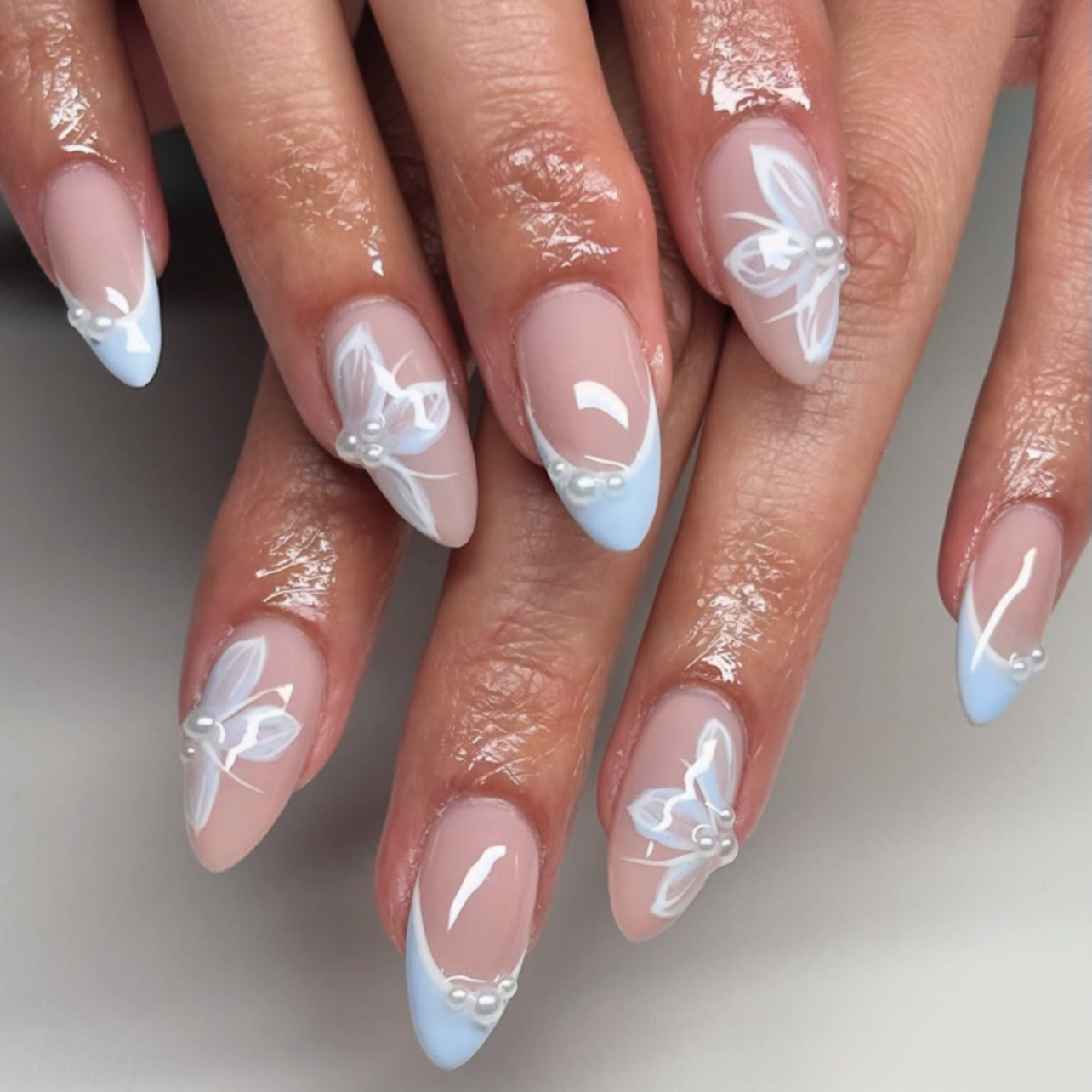 24Pcs Yellow Floral French Des - đánh giá và giá Nail Art Simple