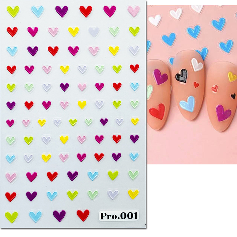 5d Embossed Nail Art Stickers  - đánh giá và giá Nail Art Lotso
