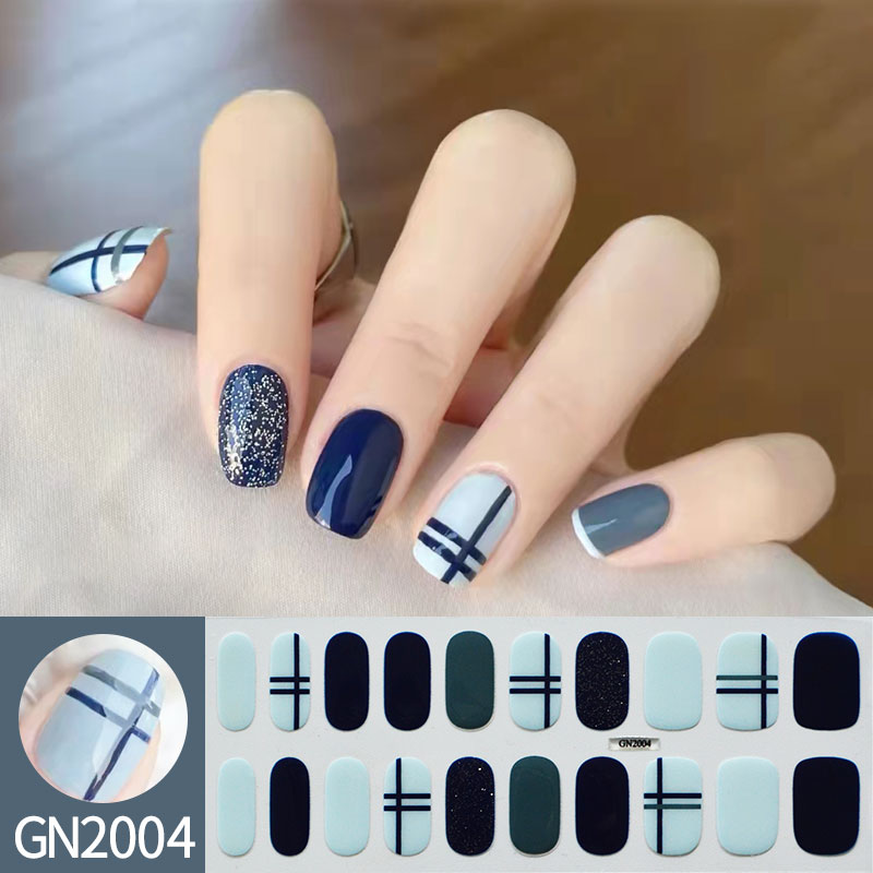 DIY Nail Stickers 20 Finger Ad - đánh giá và giá Nail Art Lotso