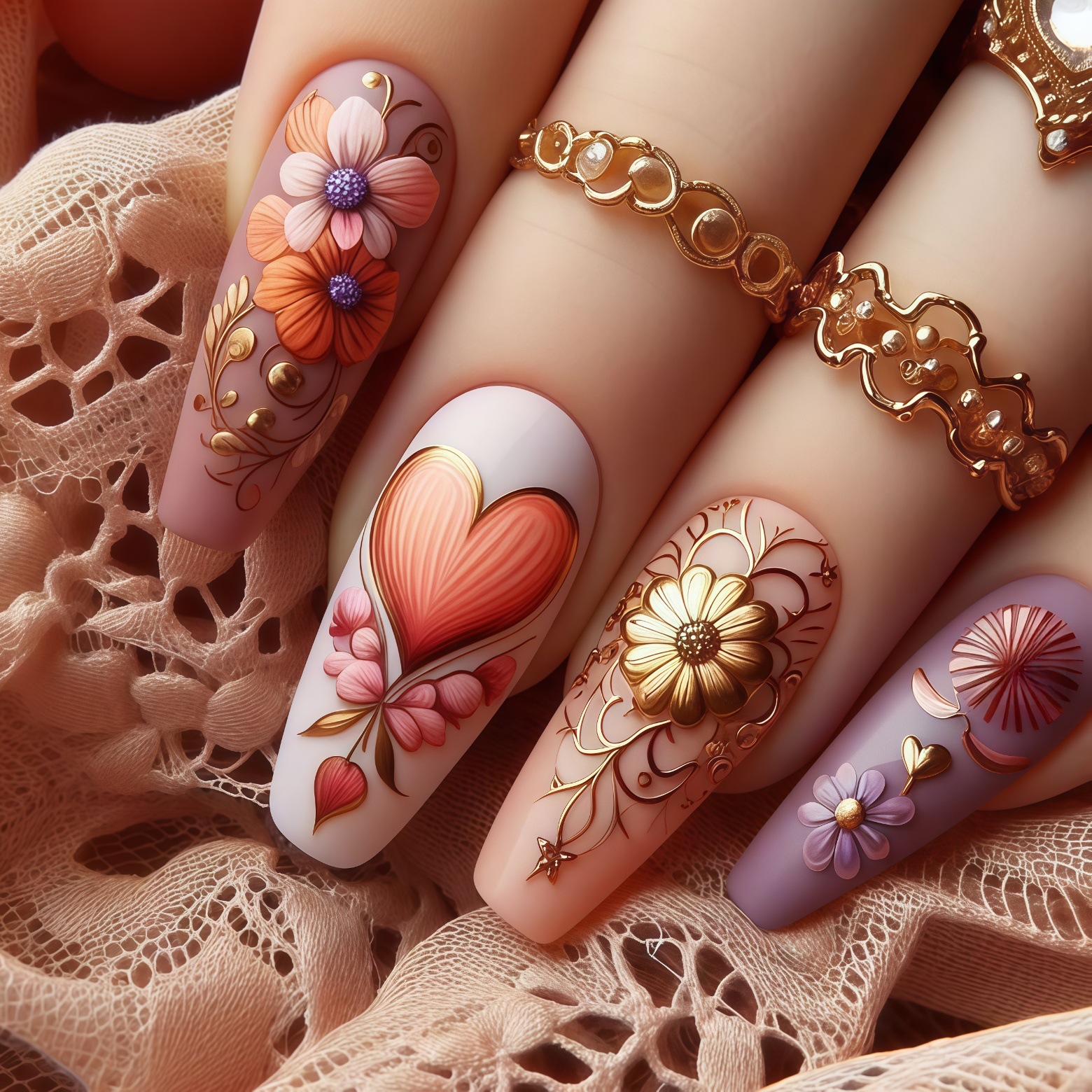 24pcs/set 3D fake nails for wo - đánh giá và giá Nail Art Orange