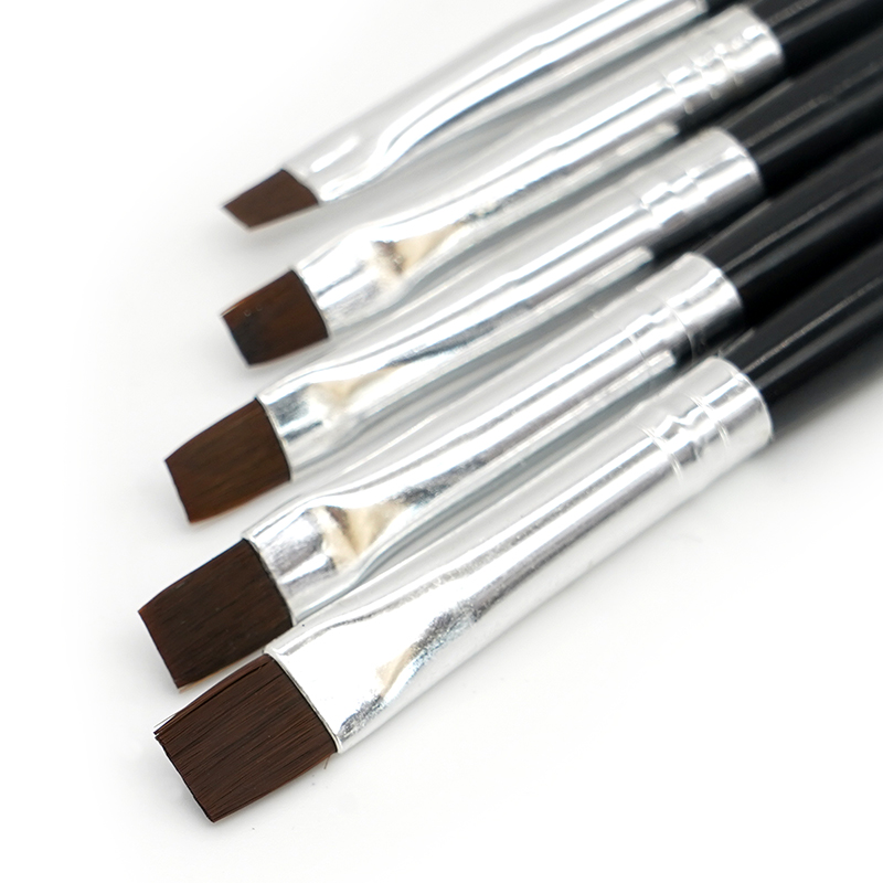 5pcs Dental Resin Brush Pen Po - đánh giá và giá Nail Fan Brush