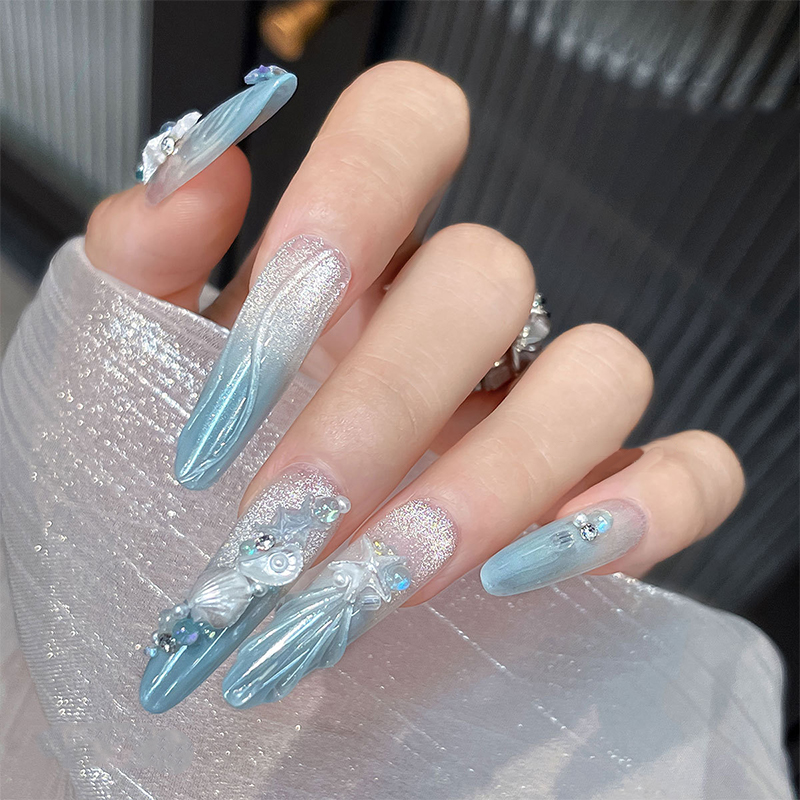 50Pcs Mix Ocean Series Pearl S - đánh giá và giá Nail Art Quirky