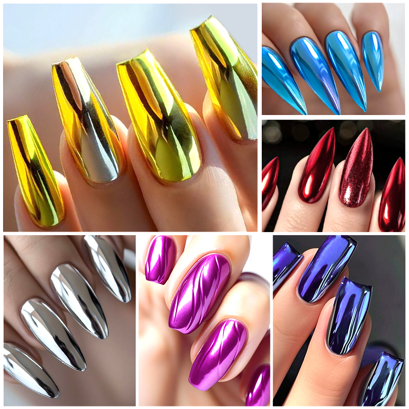 8ml Metallic Nail Polish Blood - đánh giá và giá Nail Art Lotso