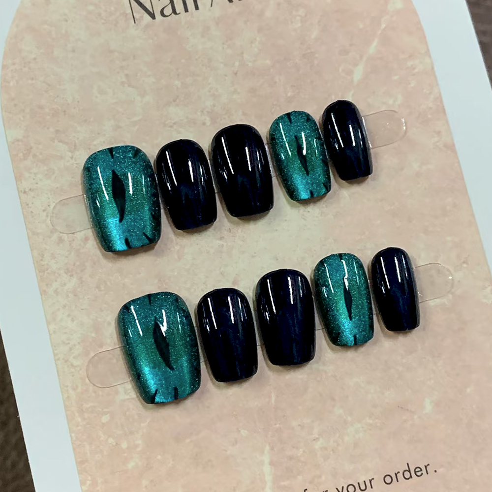 Full Cover False Nails 10pcs/S - đánh giá và giá Nail Art Quirky