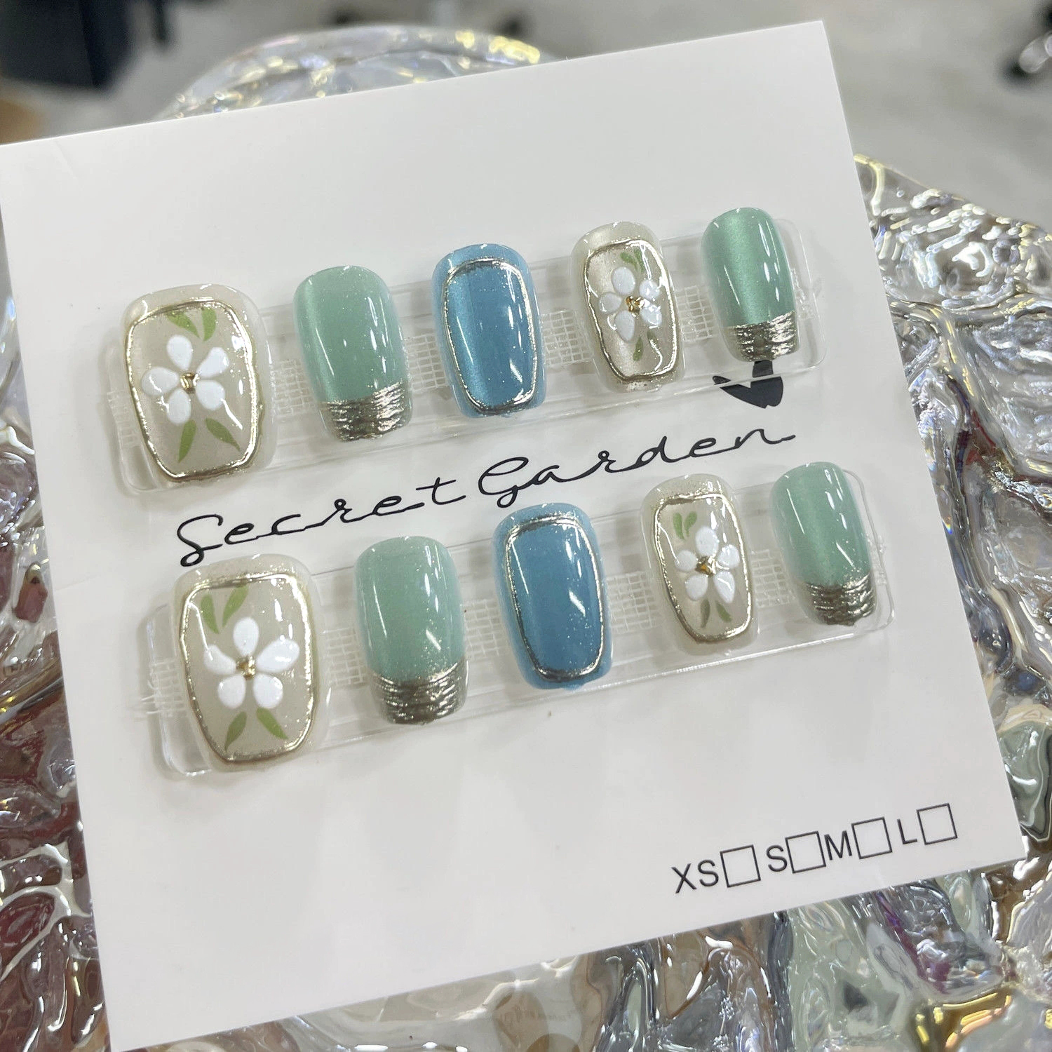 Full Cover False Nails 10pcs/S - đánh giá và giá Nail Art Quirky
