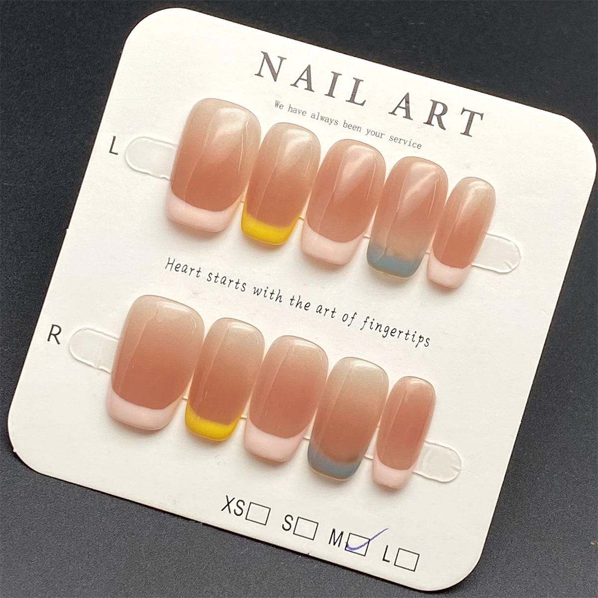 Full Cover False Nails 10pcs/S - đánh giá và giá Nail Art Quirky