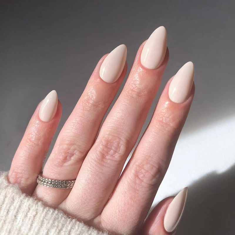24pcs Solid Color False Nails  - đánh giá và giá Nail Art Simple