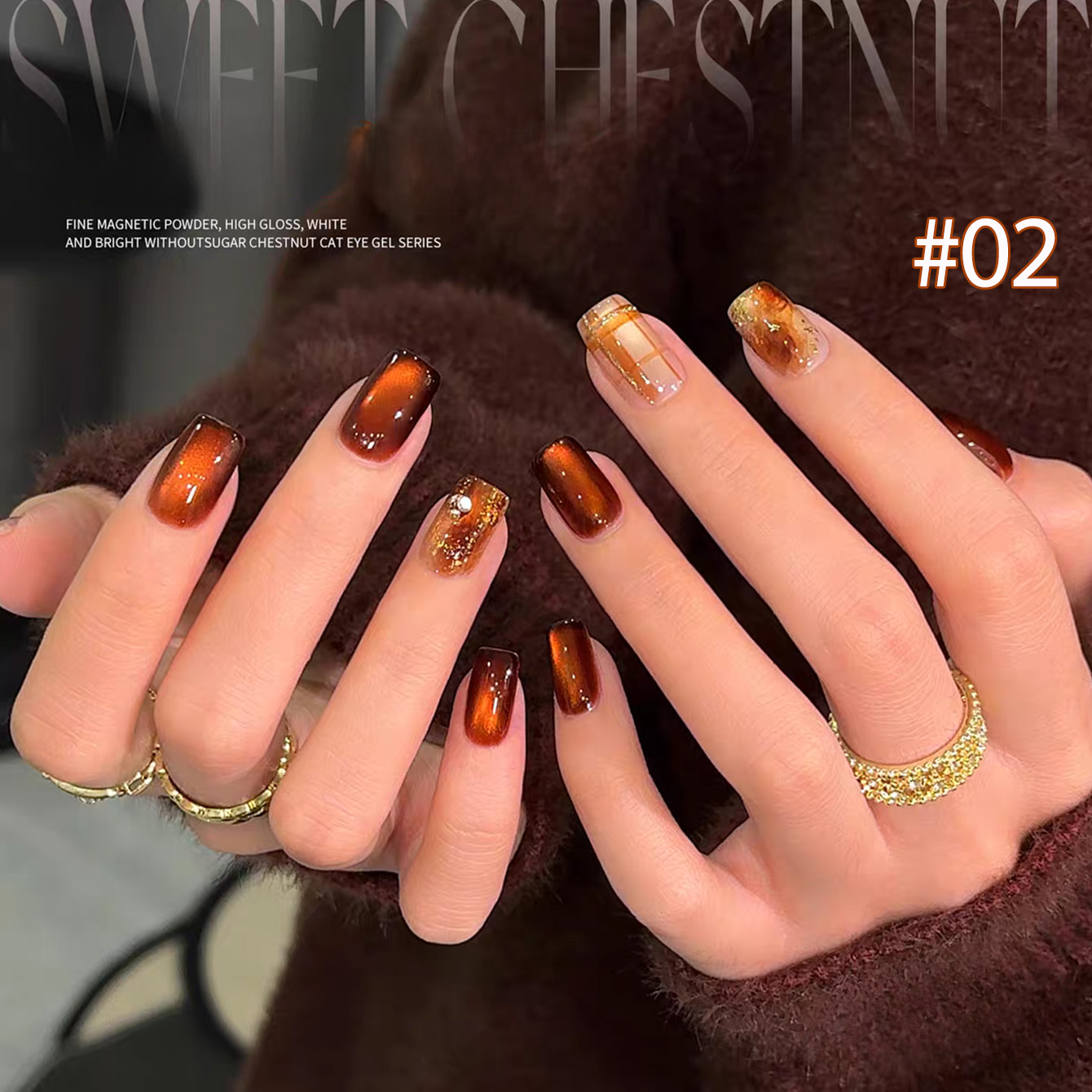 SHAKA 1pcs Whitening Flash Bro - đánh giá và giá Nail Art Orange