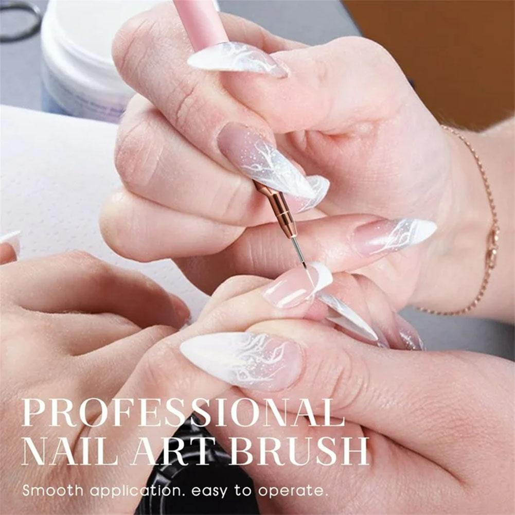 5pcs Nail Art Liner Brush Set  - đánh giá và giá Nail Fan Brush