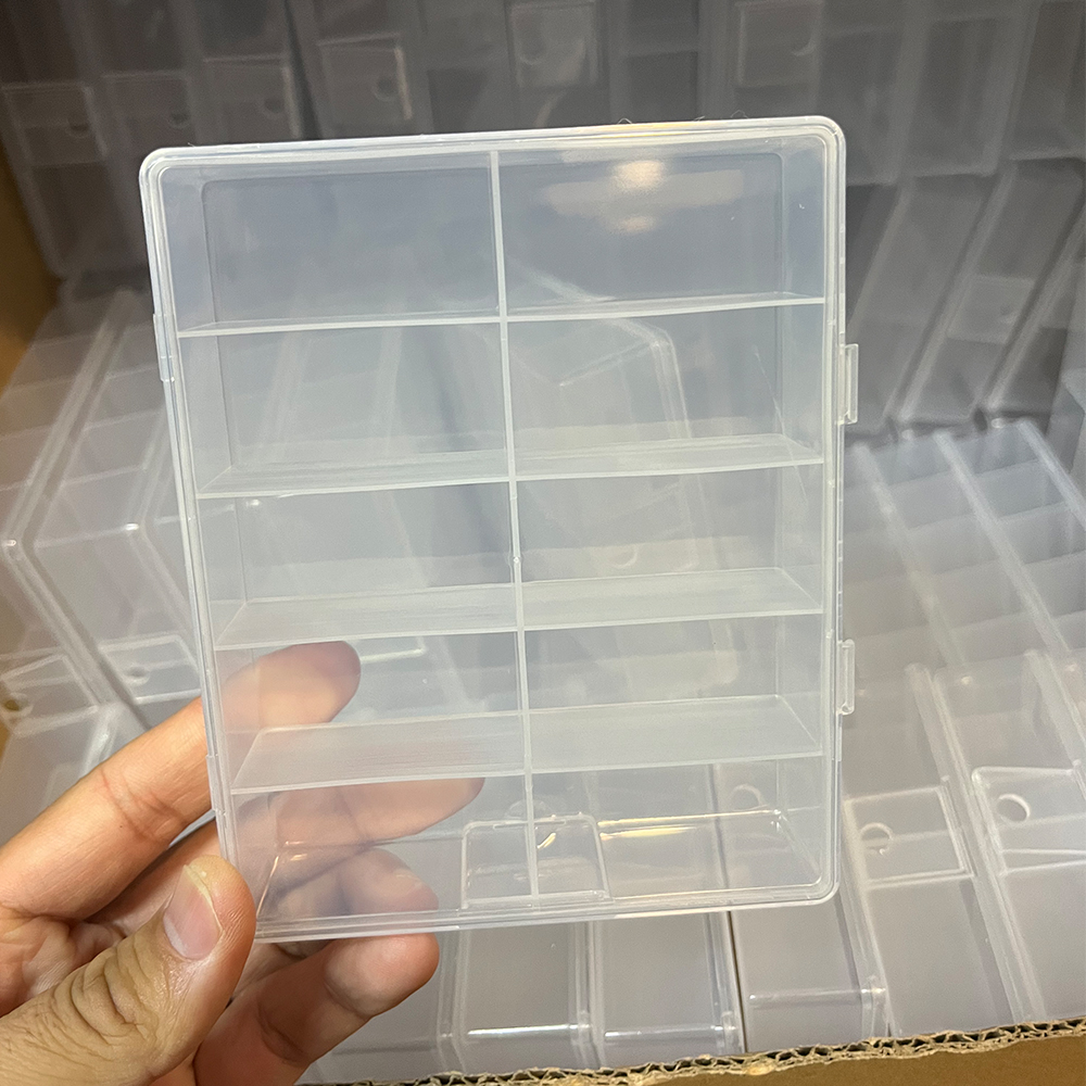 10 Grids Transparent Empty Nai - đánh giá và giá Nail Art Quirky