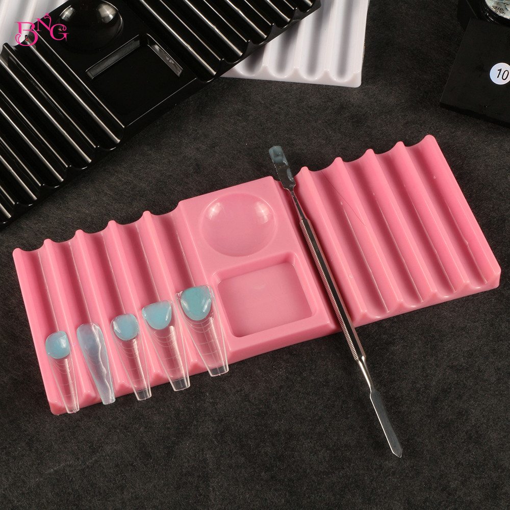 BNG Dual Form Holder Plastic P - đánh giá và giá Nail Fan Brush