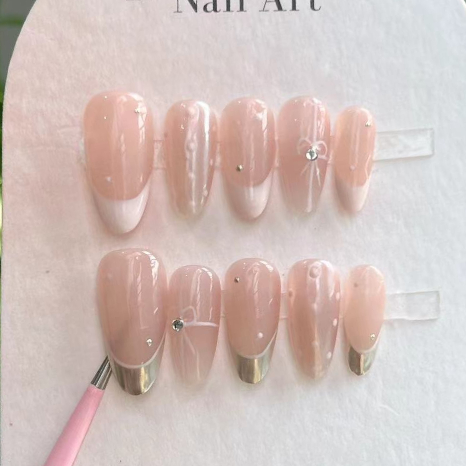 10Pcs Handmade Press on Nails  - đánh giá và giá Nail Art Quirky