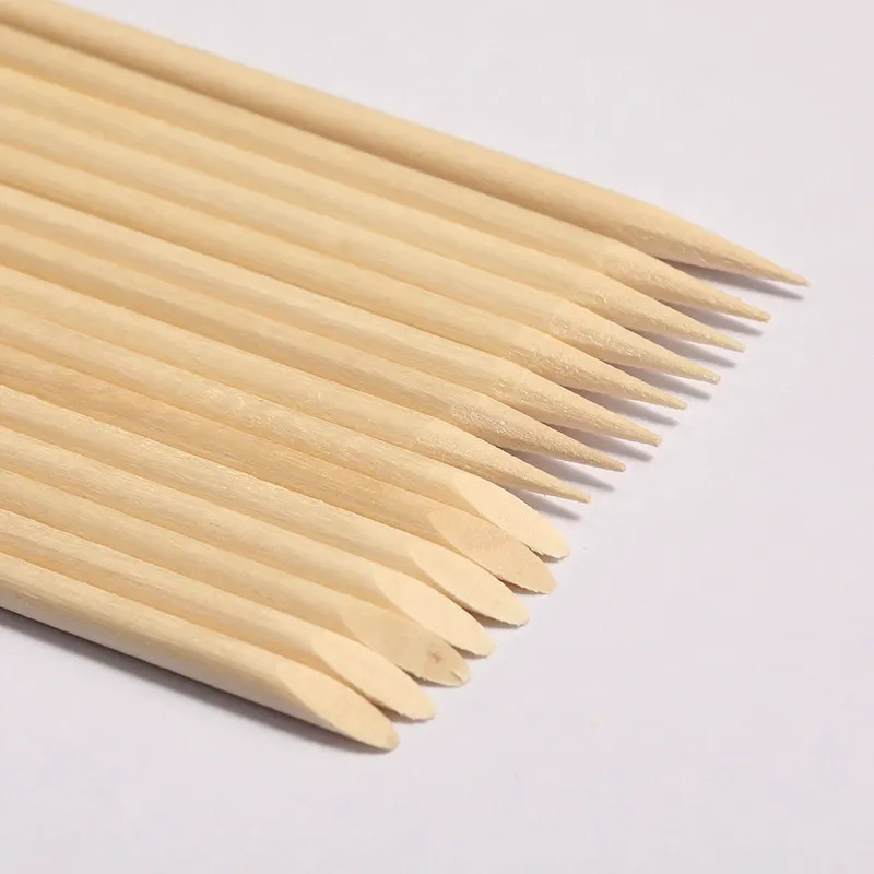 100pcs/Set Orange Wood Sticks  - đánh giá và giá Nail Art Orange