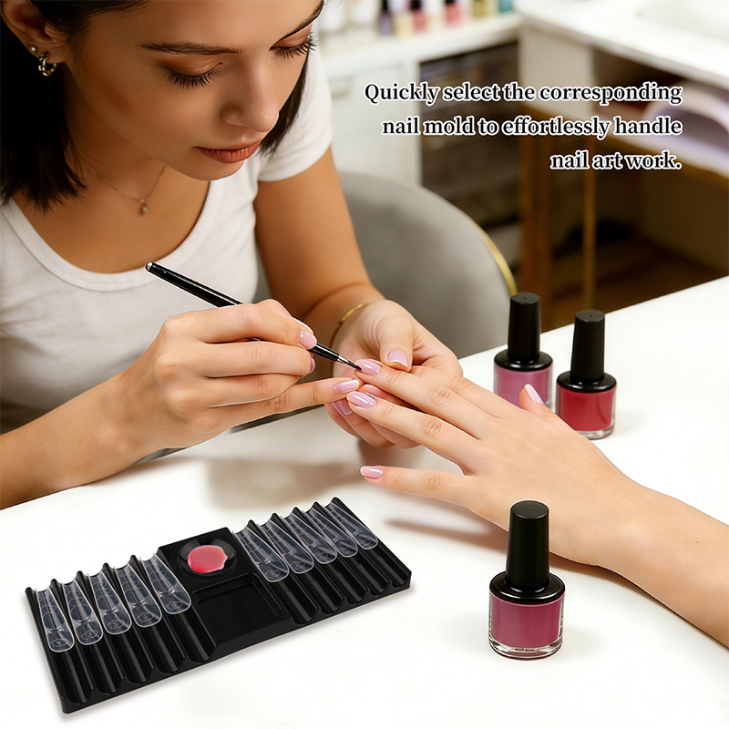 Multi-purpose Plastic Nail Art - đánh giá và giá Nail Fan Brush