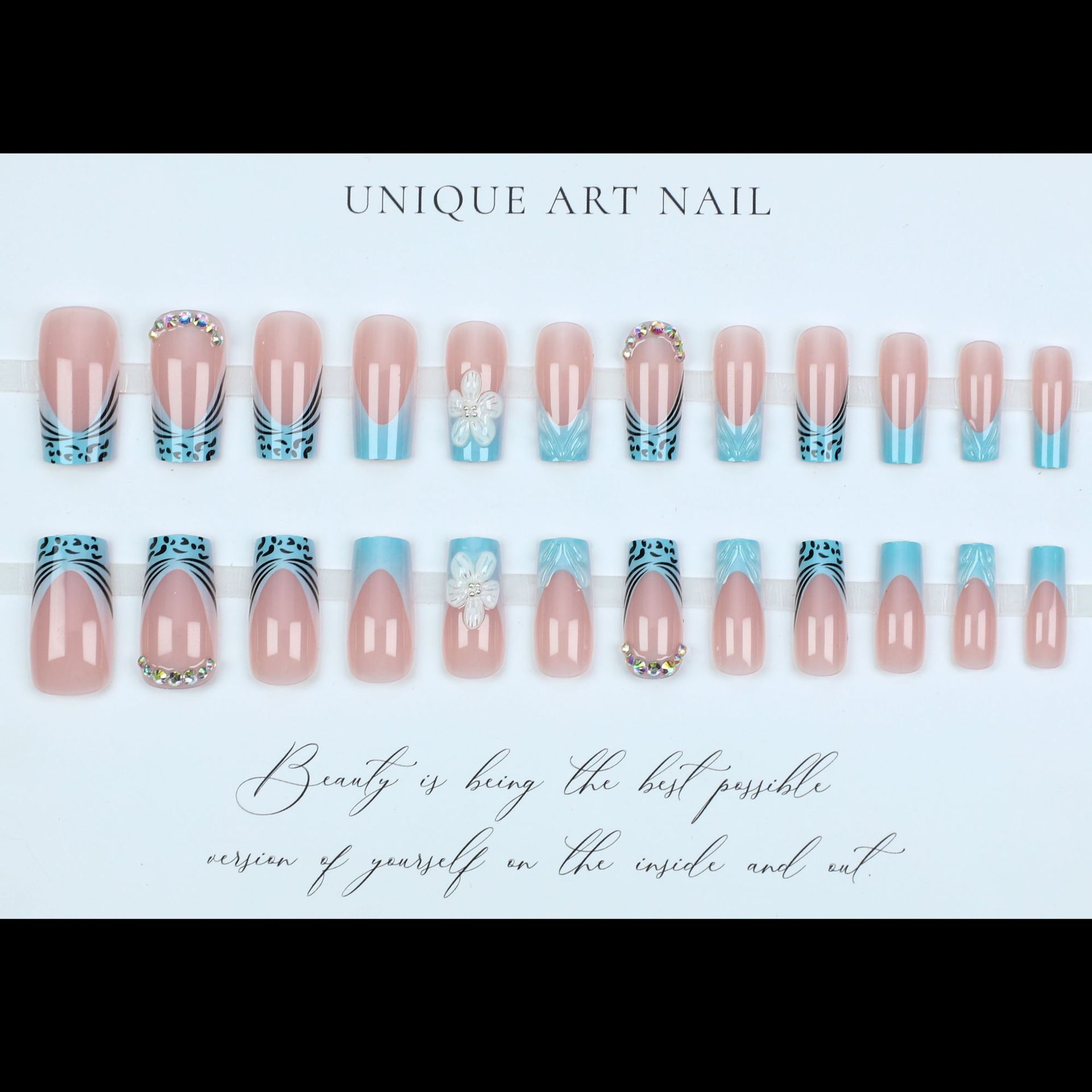 Medium fake nails for women gi - đánh giá và giá Nail Art Orange