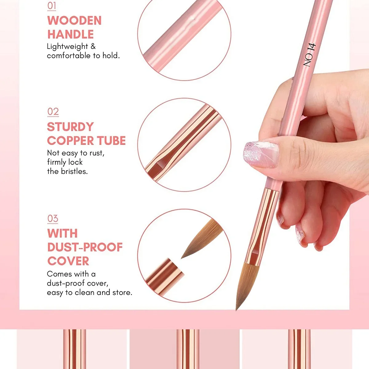 Nail Art Pen Special Nail Art  - đánh giá và giá Nail Fan Brush