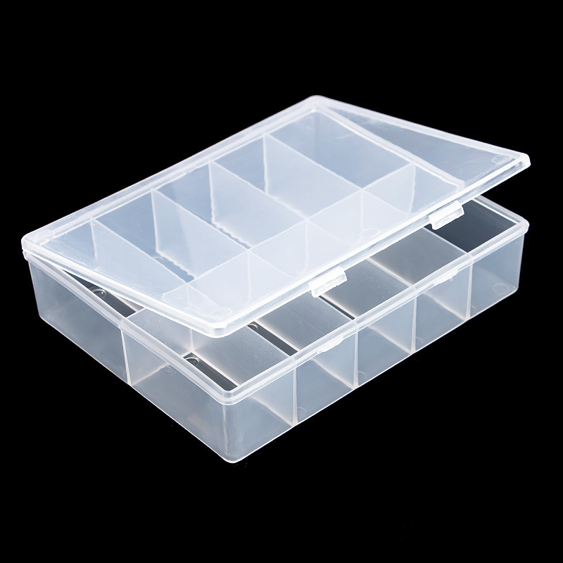 10 Grids Empty Clear Storage B - đánh giá và giá Nail Art Quirky