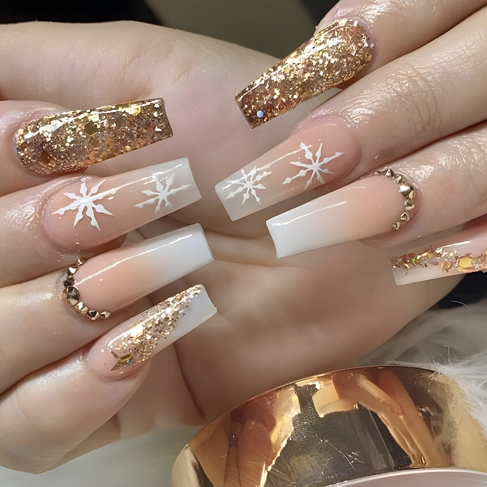 24pcs Flower Press on Nails Ar - đánh giá và giá Nail Art Quirky